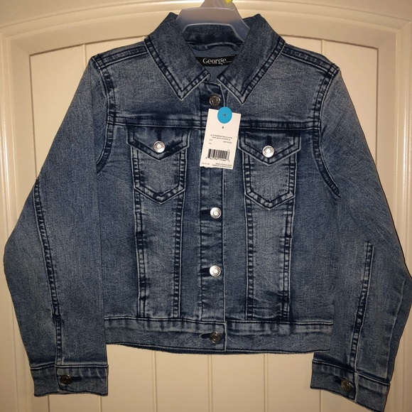 New girls size 6 denim jacket - Picture 2 of 2